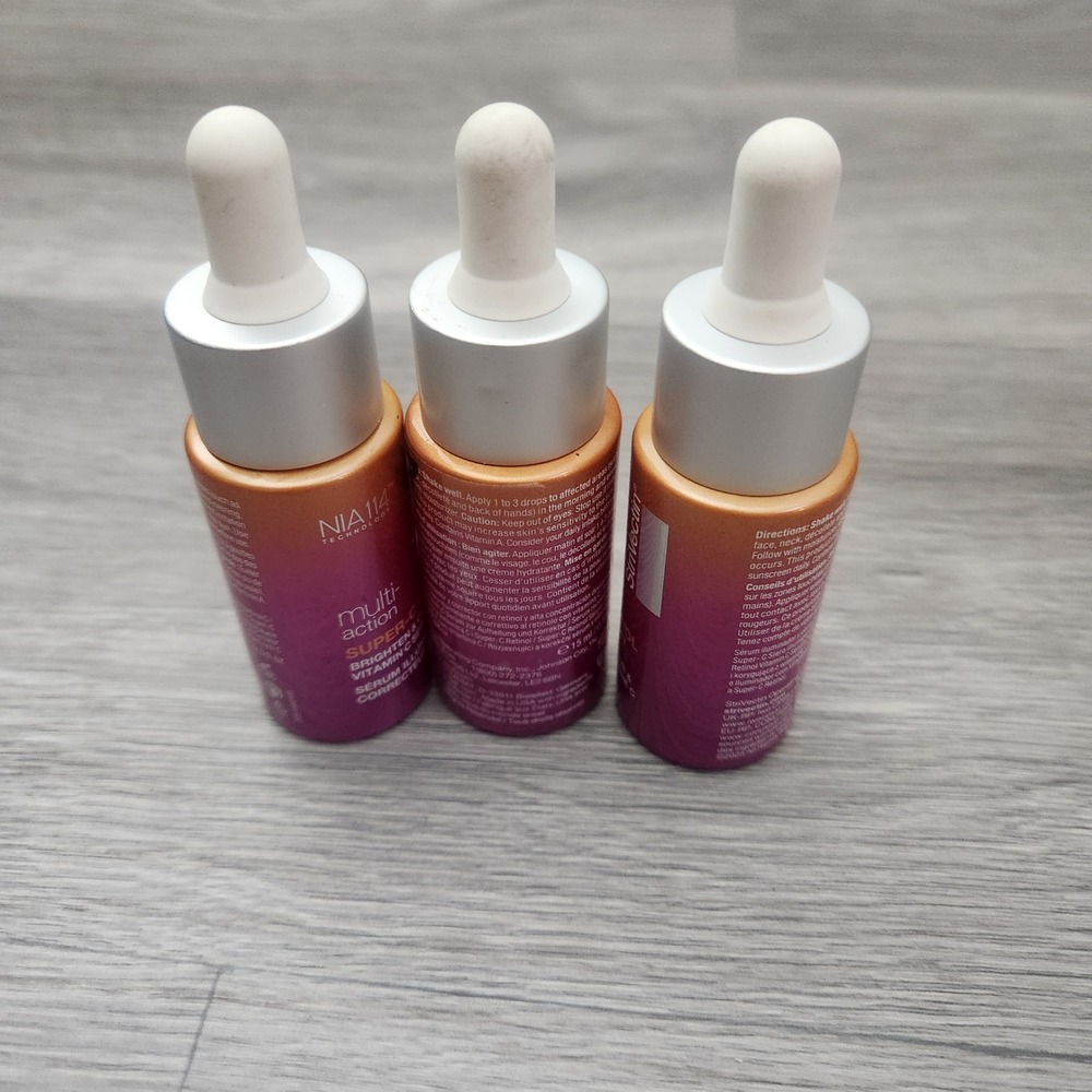 StriVectin Pink Vitamin C Serum 0.5oz (3pk) Brighten & Correct Action Retinol